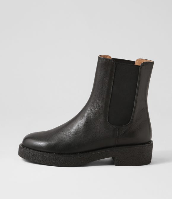 Favorite Black Leather Chelsea Boots
