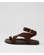 Huiro Choc Suede Sandals