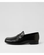 Ayede Black Leather Loafers