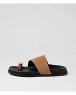Blize Taupe Suede Sandals