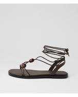 Junix Choc Leather Sandals