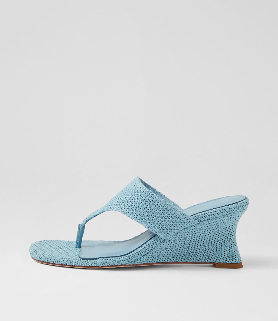 Fevi Denim Woven Wedges