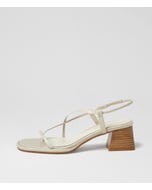 Marcello Ecru Vintage Natural Leather Sandals