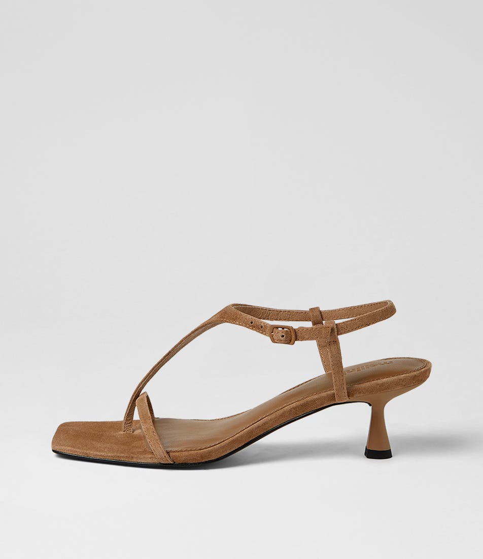 Thriver Tan Suede Sandals
