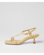 Thriver Lemon Leather Sandals