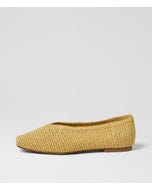 Tarri Butter Woven Ballet Flats