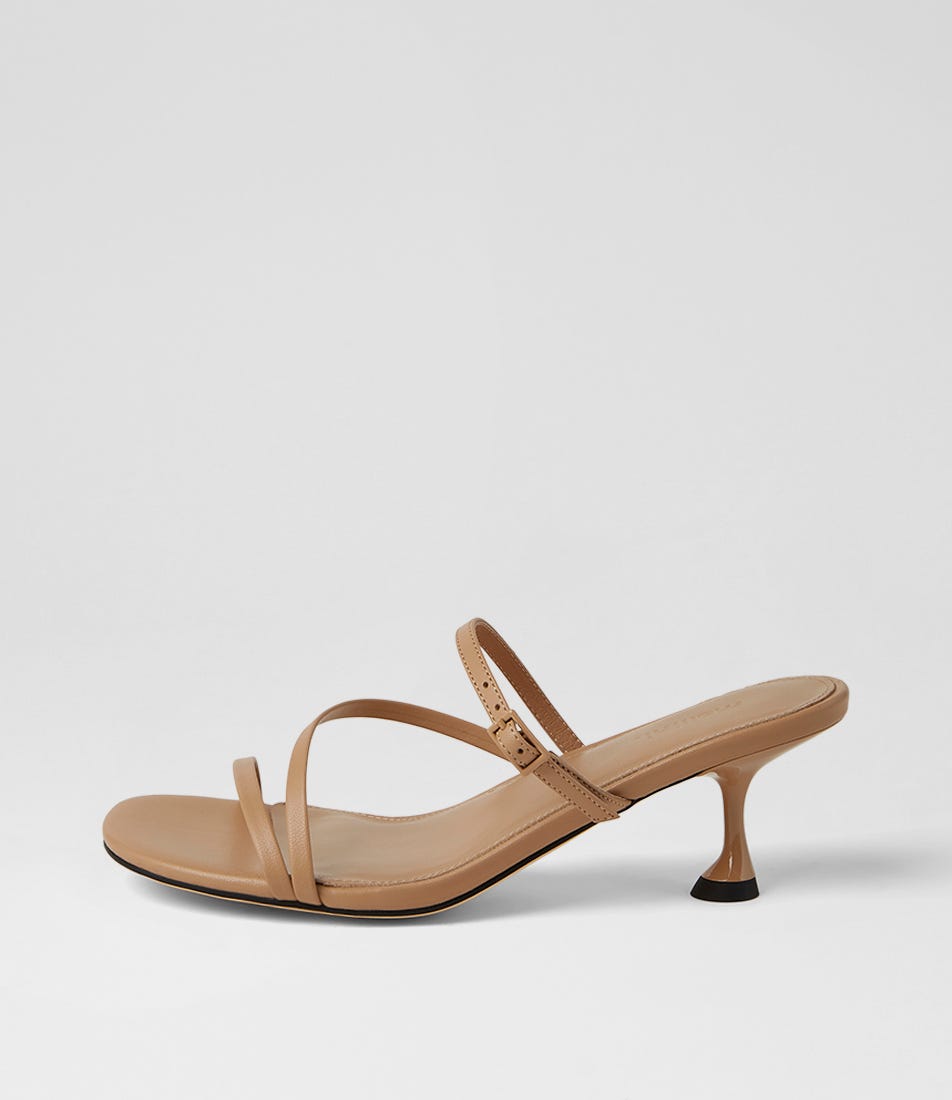 Arltone Beige Leather Sandals
