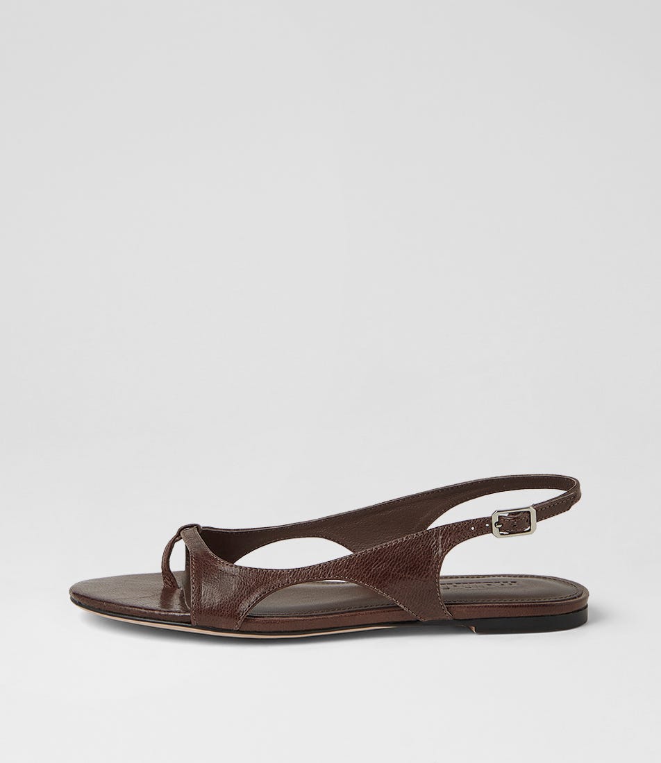 Doew Choc Luxe Leather Sandals