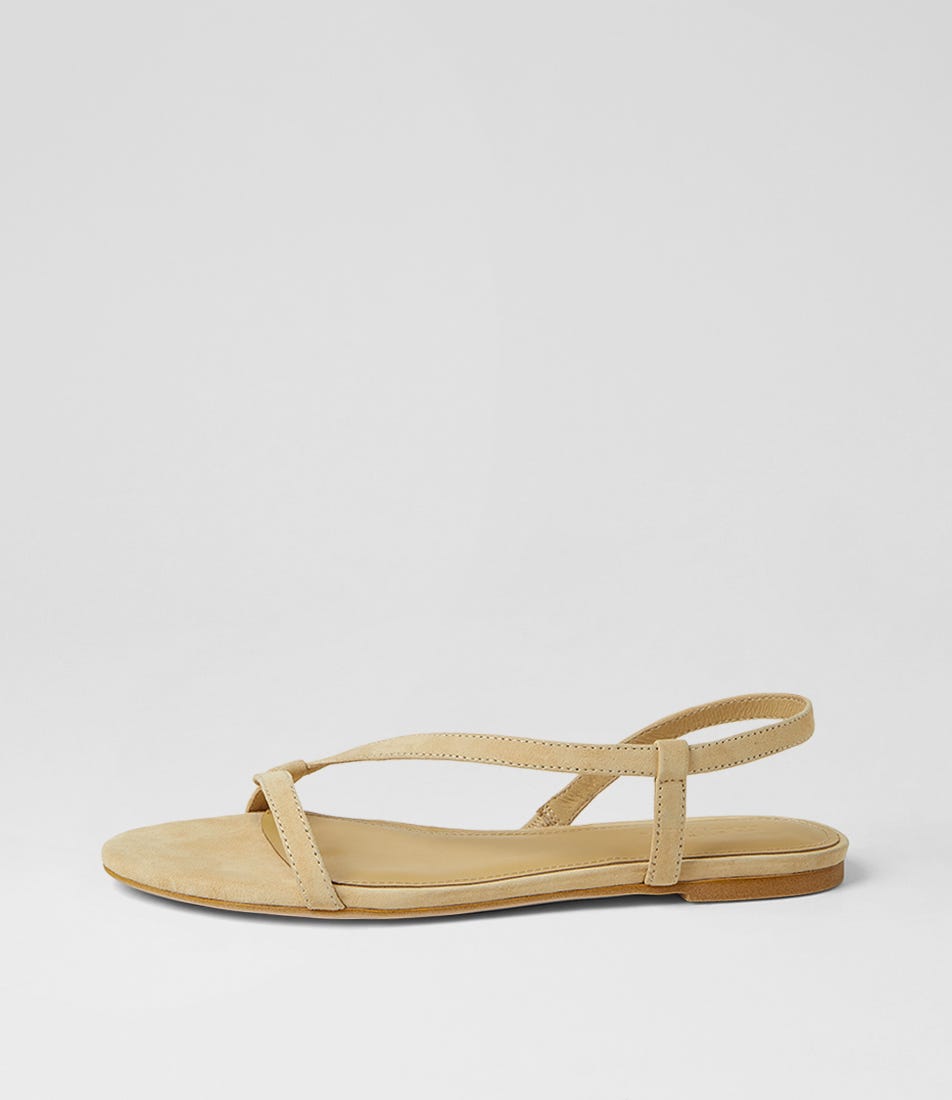 Dusst Lemon Suede Sandals