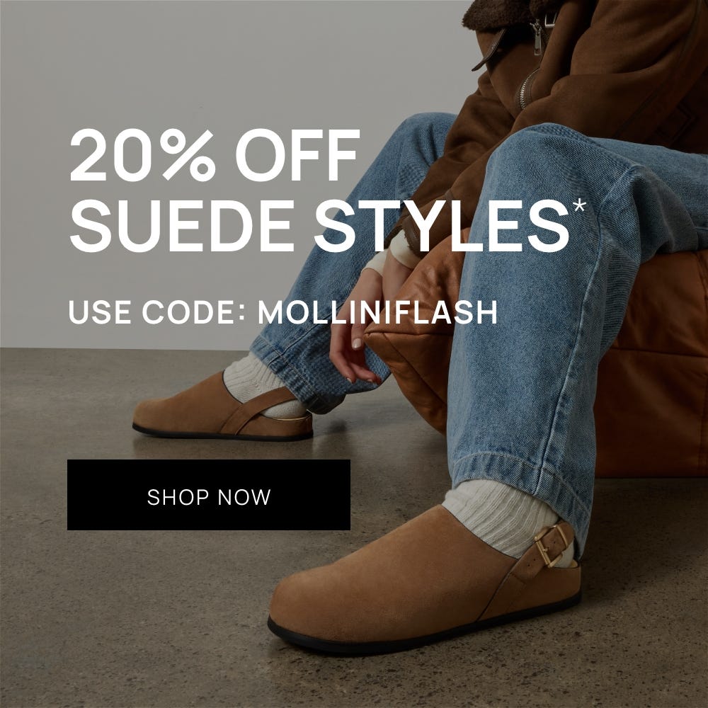 Mollini | 20% Off Suede Styles | Shop Now